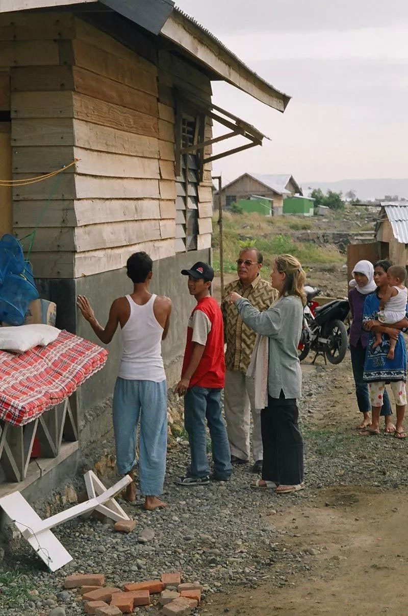 The reestablishment after the tsunami