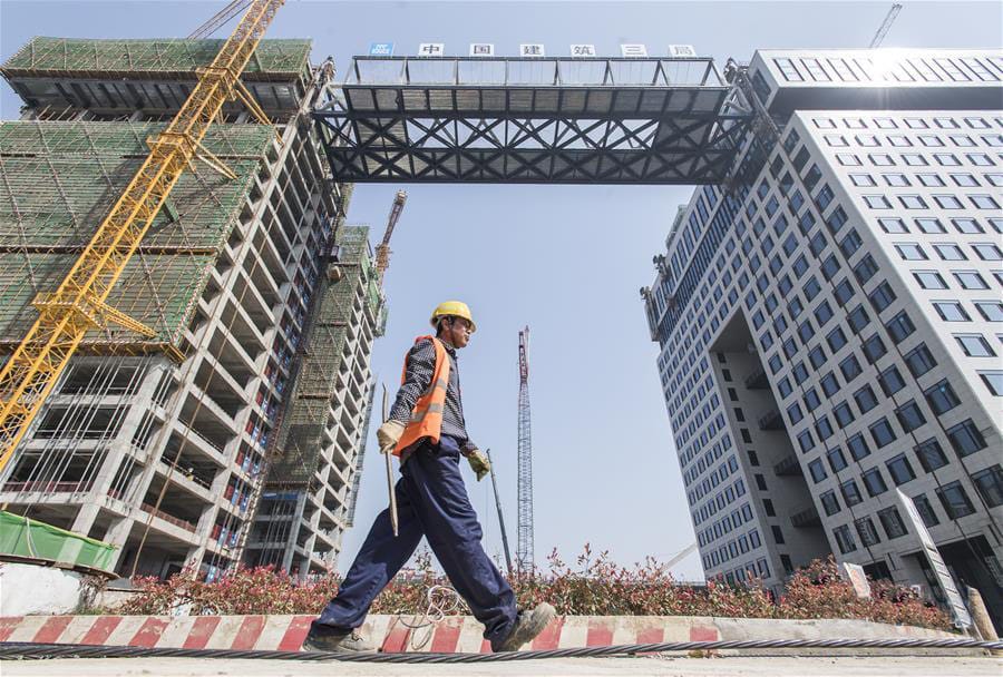 Steel Structure Corridor Between Two Buildings